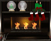 *W* Christmas Fireplace