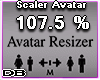 Scaler Avatar *M 107.5%