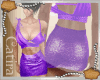 Seductive Purple Skirt