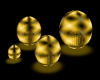 (1M) Gold Deco Balls