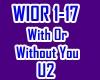 U2 - With or Without You