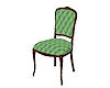 Vintage chair lt green