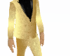 GOLD AND BLACK SUIT
