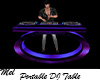 Portable DJ Table