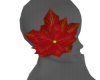Poinsettia Hair Flower