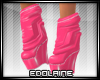 E~ PVC Platform Pink