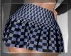! BLUE CHECKERED SKIRT