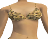 Leopard Skin Bikini Top