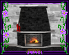 Black Brick Fireplace