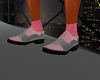 Pink and Black shoes