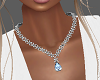 Z- Blue Jewel Necklace