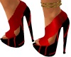 Red & Black Heels