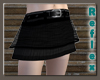 [R] Layerd Black Skirt