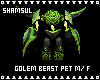 Golem Beast Pet M/F