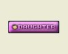 (DD)Daughter sticker