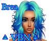 Brea hair Ocean Blue