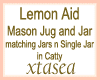LemonAid Mason Jug n Jar