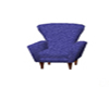 Dark Lilac Purple Chair