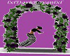 Purple Weddin Arch/Poses