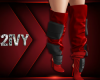 1V Dope Boots Red