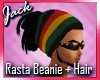 Rasta Beanie with Dreads
