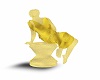 Golden Venus Sculpture