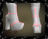 ^HF^ Silver/Pink Boot