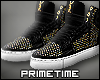 $) YSL Studded Hightops