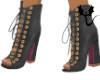 Suede lace up Boots