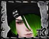 |K| Hat Green+Hair M