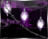 `H` Purple Glow Lanterns