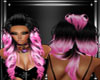 black and pink