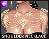Shoulder Necklace Gold