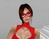 SpiderWoman Mask Red