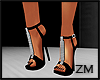 :ZM: Diamond Sandals Bk