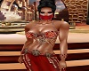Red Belly Dance Jewels
