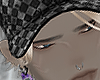 emo cap with f-blonde