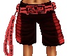 HBH Dub shorts red