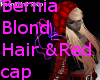 Bernia Blond & Red cap