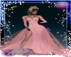 rosa abend kleid