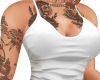 white top+tatto