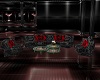 Red and Black Couch