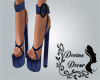 Dark blue Diqamond Heels