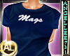 NAVY BLUE TEE - MAGS