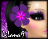 *LL* Purple hair flower