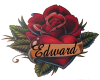 Tattoo Heart Rose Edward
