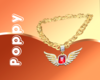 Wings ruby chain