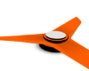 Orange Ceiling Fan