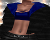 Fur+Crop BL/BLUE