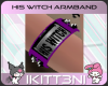 ~K His Witch Purple Armb